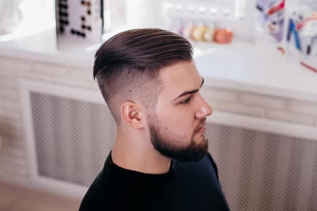 Gaya rambut pria taper cut 