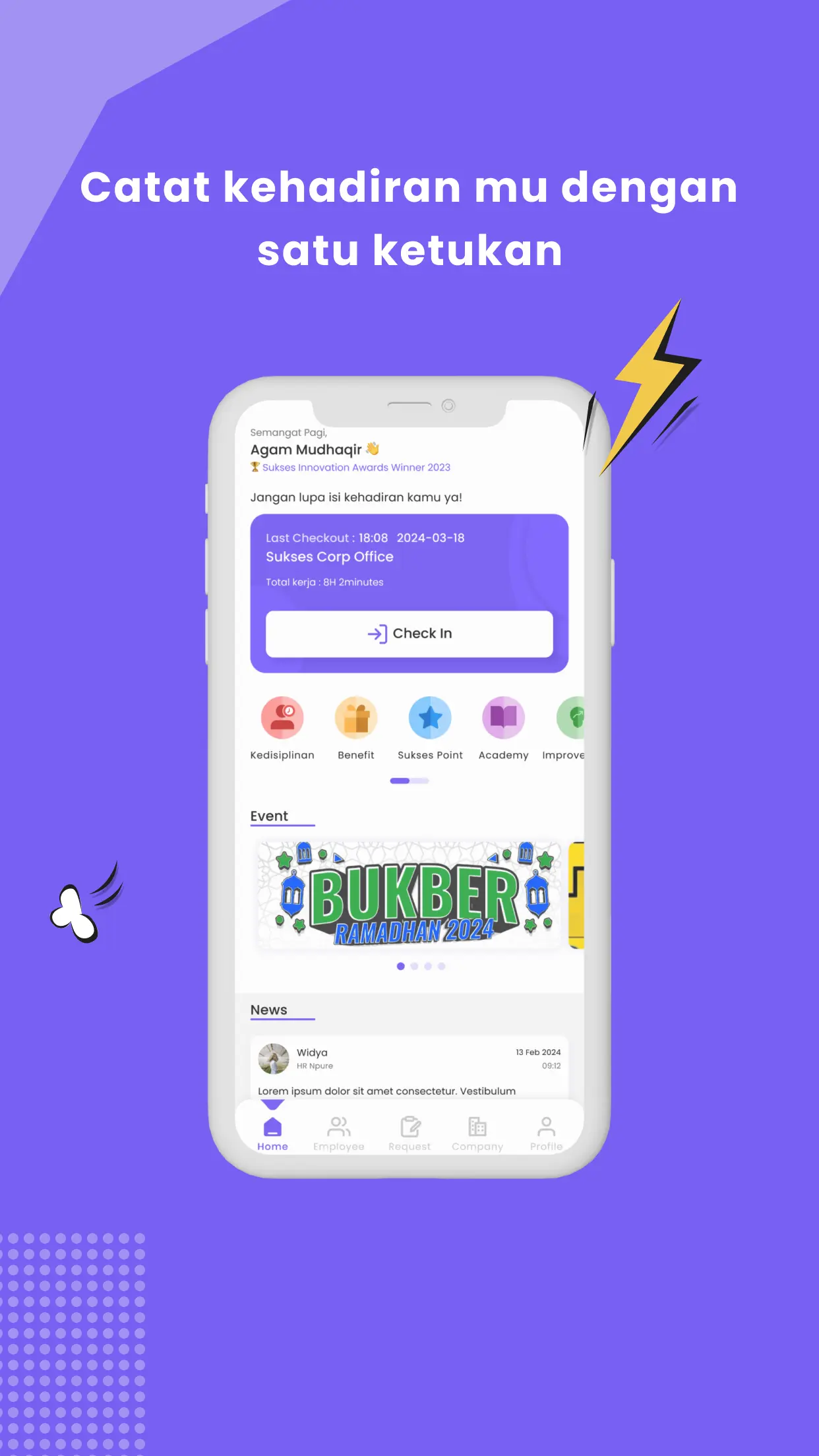Onboarding Sintia HR Management Display 1