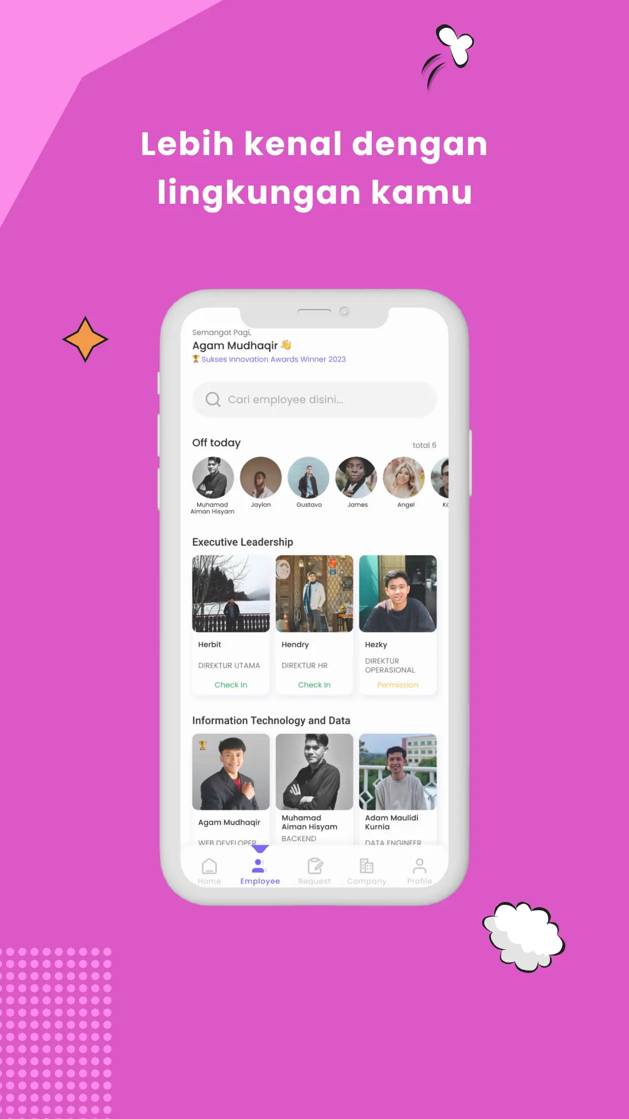 Onboarding Sintia HR Management Display 2