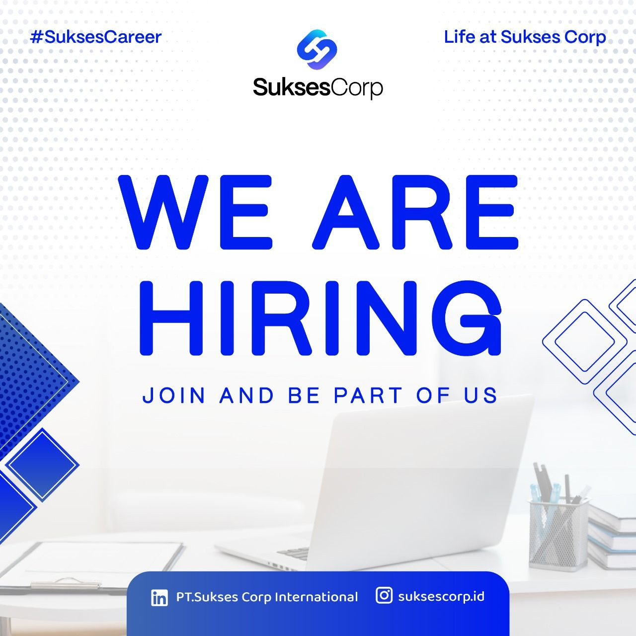 Lowongan Kerja Terbaru di PT Sukses Corp International – Januari 2025